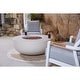 preview thumbnail 20 of 29, Eclipse 44" Round Outdoor Fire Pit Table by AMS Fireplace