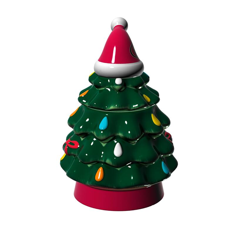 San Francisco 49ers, 14 oz Ceramic Christmas Tree Cup Gift Set