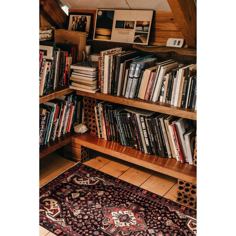 ECARPETGALLERY Hand-knotted Anadol Black Wool Rug - 4'5 x 7'5