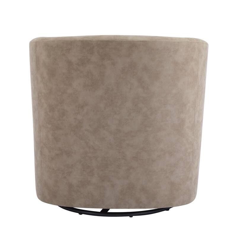 Daymian Swivel Club Chair by Christopher Knight Home