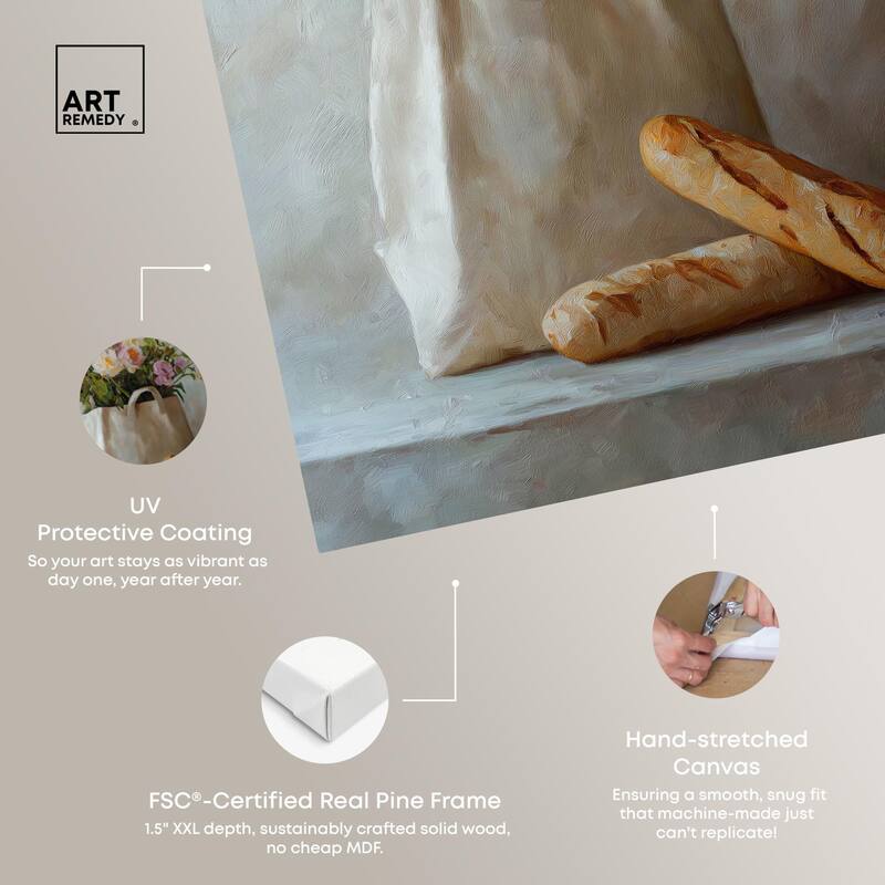 Chic Carryall II Canvas by Art Remedy, Gallery Wrapped