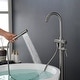 preview thumbnail 26 of 54, Freestanding Double Handle Clawfoot Tub Faucet - 8" x 47"