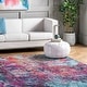 preview thumbnail 17 of 20, Nuloom Reva Colorful Abstract Area Rug