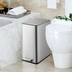 preview thumbnail 6 of 5, 4 Gallon Stainless Steel Bathroom Slim Trash Can
