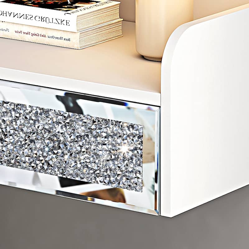 Floating Nightstand with Drawer