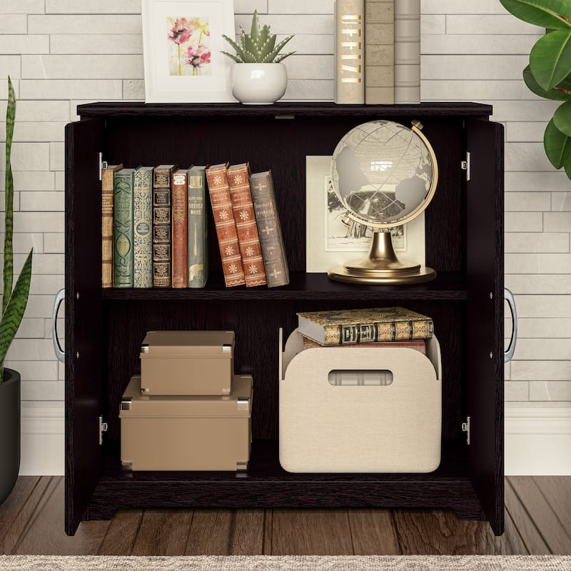 Bush Furniture Cabot Small Storage Cabinet with Doors
