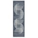 preview thumbnail 22 of 31, Garvee Washable Semicircle Geometric Stripes Area Rug