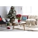 preview thumbnail 3 of 9, Noel Bird Christmas Soft Spun Polyester Decorative Throw Pillow