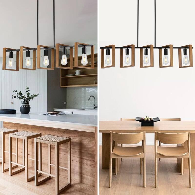 Kitchen Island Lighting Fixture, Dining Room 4 Lights Chandeliers