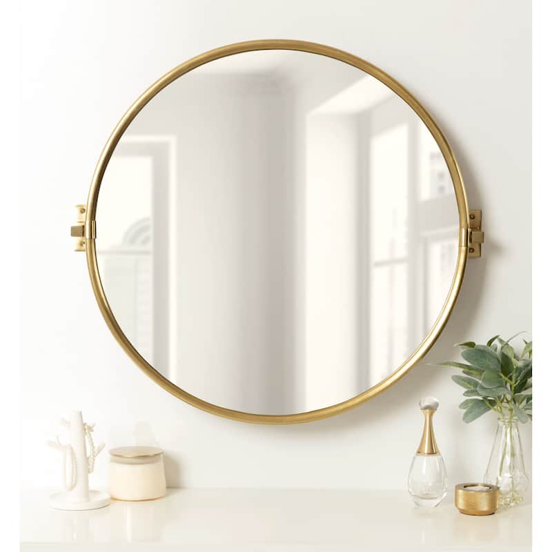Kate and Laurel Taurus Pivot Wall Mirror