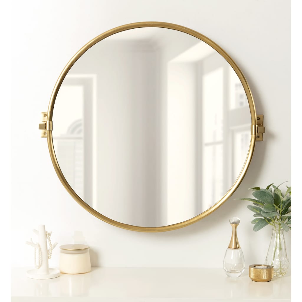 Kate and Laurel Taurus Pivot Wall Mirror