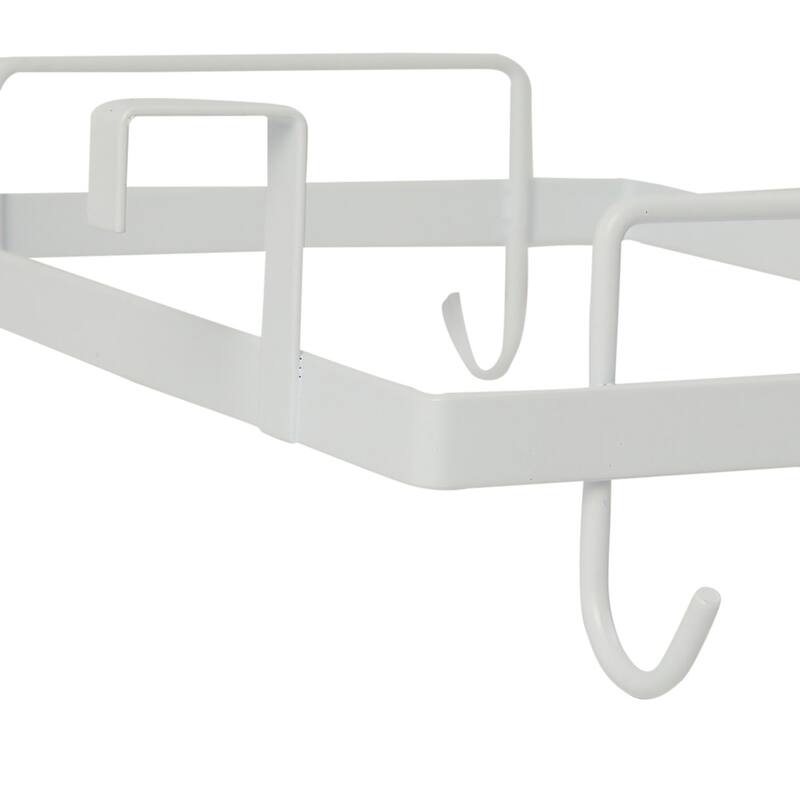 Household Essentials Metal Trash Bag Holder - 10.4"L x 7.1"W x 2.8"H