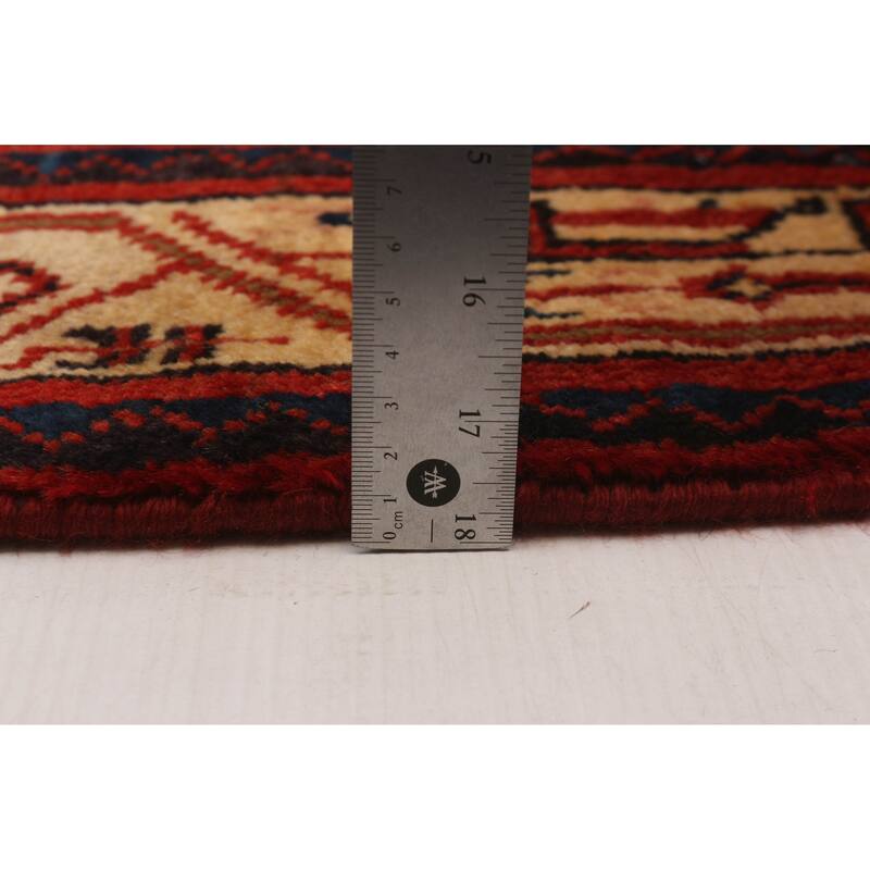 Anadol Black, Red Rug 4'7" x 7'3" - 4'3 x 6'9