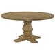 preview thumbnail 7 of 5, Florence Round 60-inch Pedestal Base Dining Table