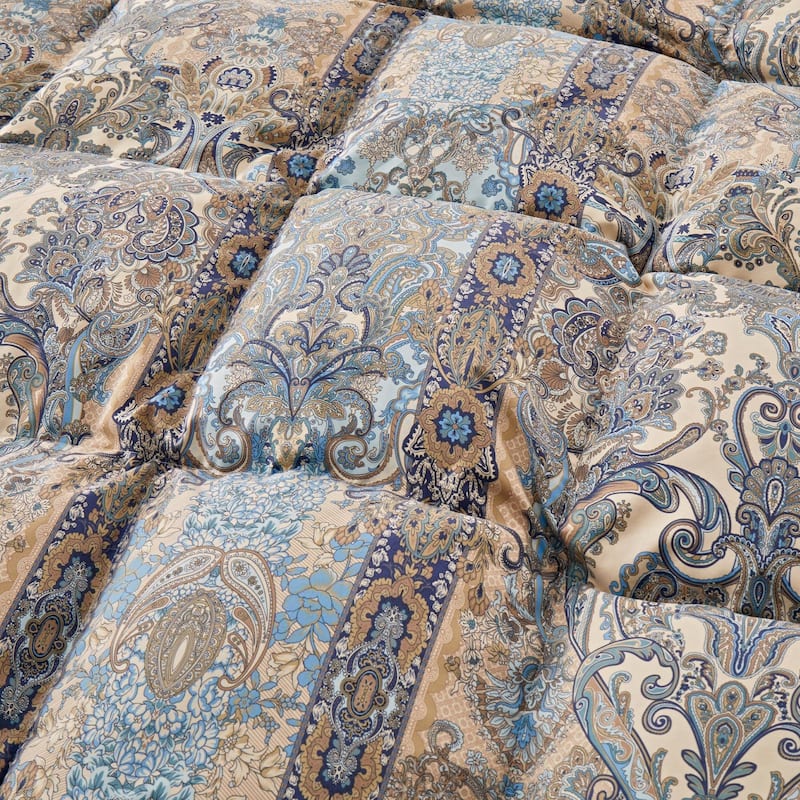 Lightweight Summer Flroal & Solid Printed Goose Feather Down Comforter Duvet Insert