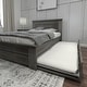 preview thumbnail 7 of 19, Max and Lily Farmhouse Full Bed with Panel Headboard with Trundle