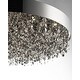 preview thumbnail 3 of 3, Mystic 22-light 30" Wide Steel Pendant - Polished chrome
