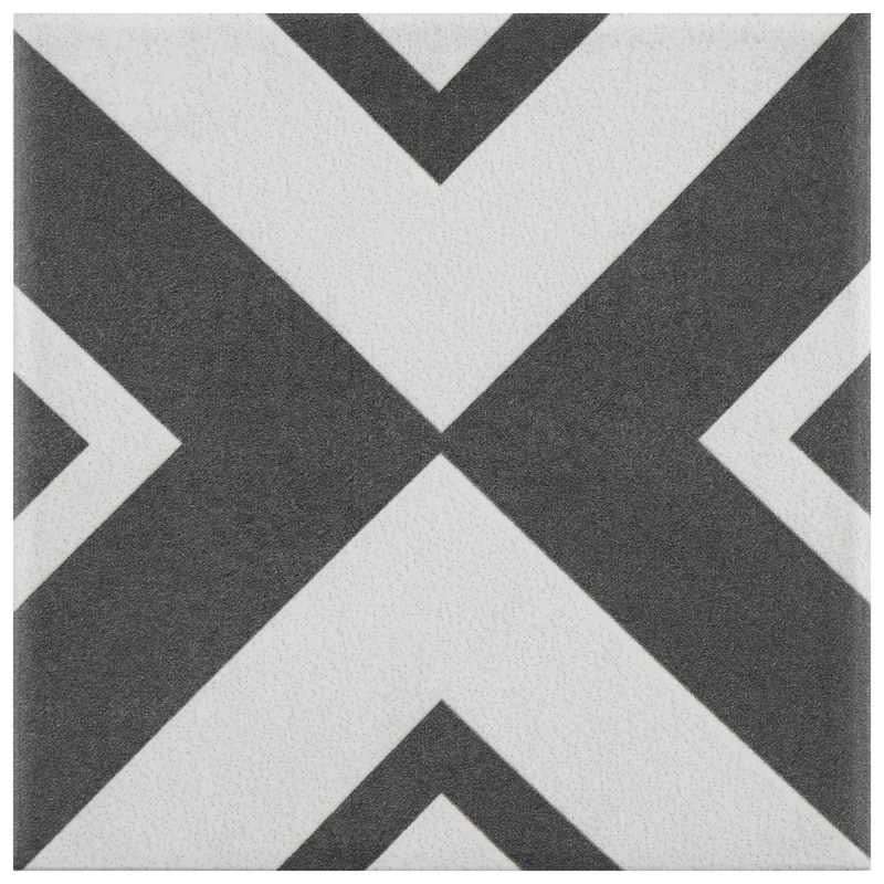 Merola Tile Twenties Mini Vertex 3-7/8" x 3-7/8" Ceramic Floor and Wall Tile
