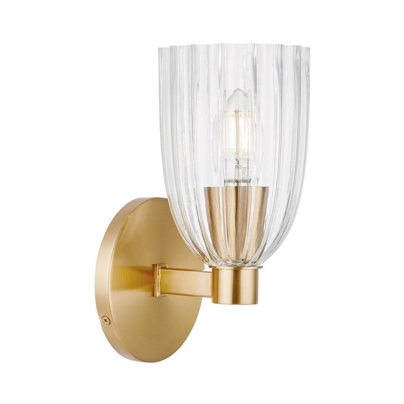 Wall Sconce in Natural Brass - Natural Brass