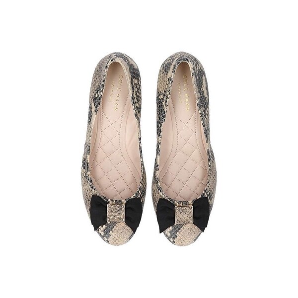 cole haan tali soft bow wedge