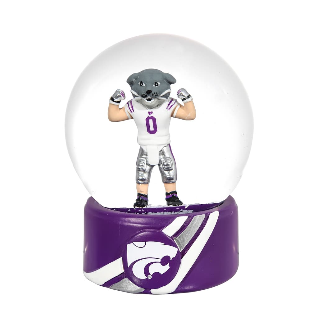 Kansas State University 5 in. Glass Tabletop Snow Globe
