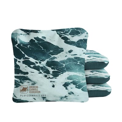Ocean Dual Sided Cornhole Bags