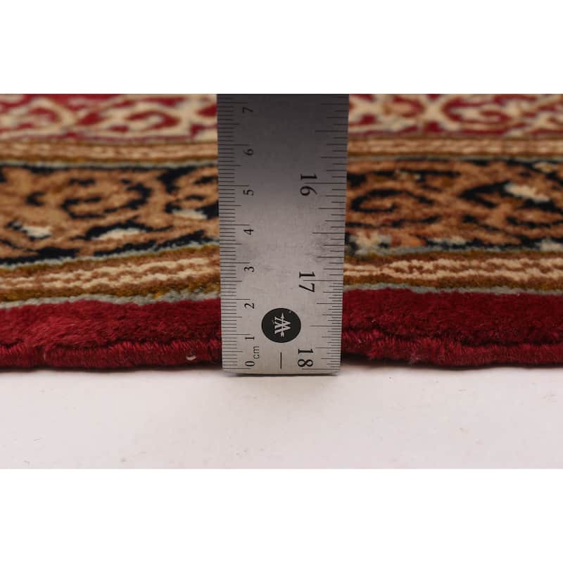 ECARPETGALLERY Hand-knotted Anatolian Vintage Red Wool Rug - 2'7 x 13'1