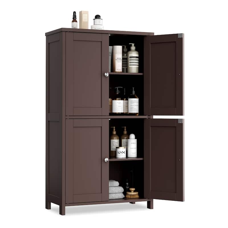 Multi-Room Storage Cabinet with Waterproof Board – Organizer for Bathroom, Kitchen & Living Room