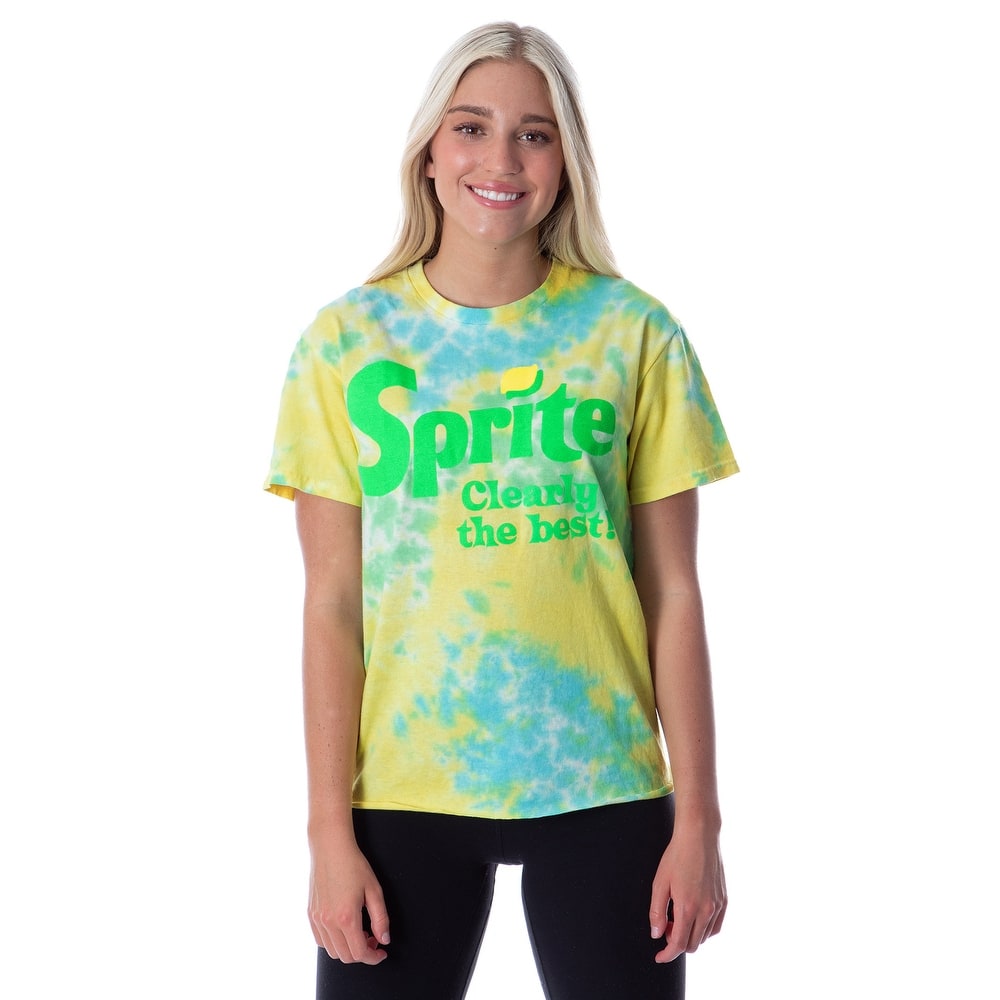 Sprite Clearly The Best Tie Dye Skimmer Womens T-Shirt