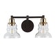 preview thumbnail 44 of 67, Modernist Vintage Metal/Glass Industrial Rustic LED Vanity, by JONATHAN Y