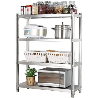 Large Microwave Toaster Rack-Kitchen Storage Rack-Stainless Steel ...
