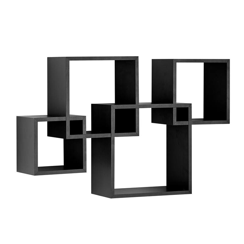 Danya B. Blocchetto Intersecting Cubes Wall Shelf Unit - Horizontal or Vertical