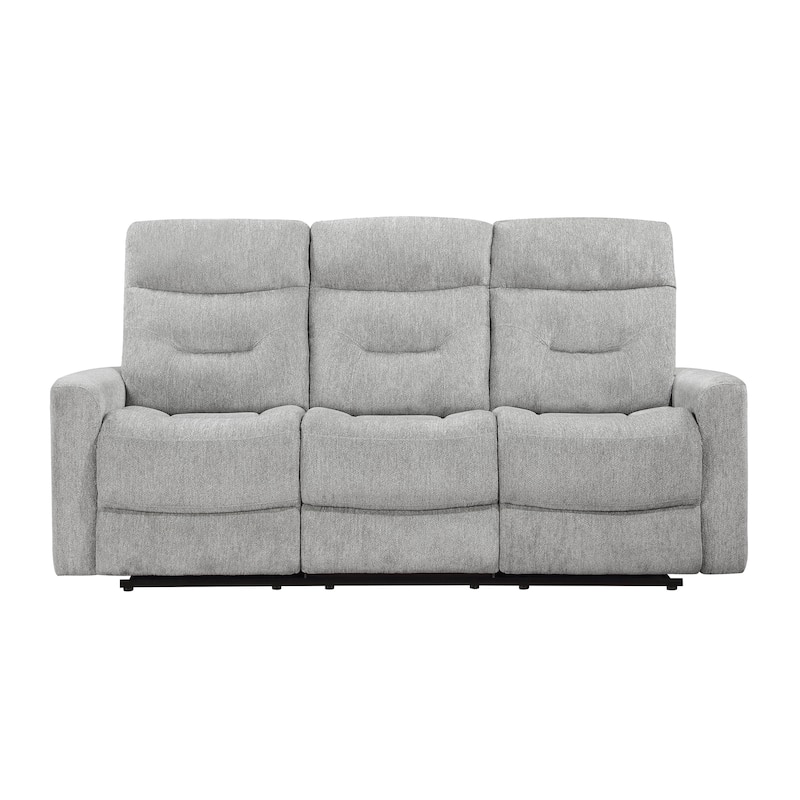 Mandevilla 3-Piece Chenille Manual Reclining Sofa Set