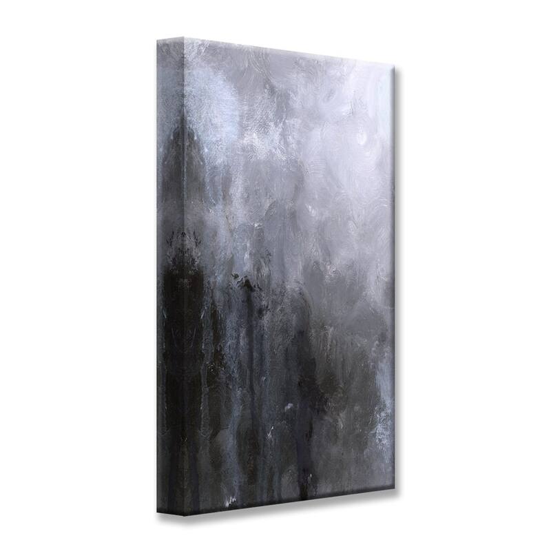 Licorice Rain' Abstract Canvas Wall Décor by Karen Moehr