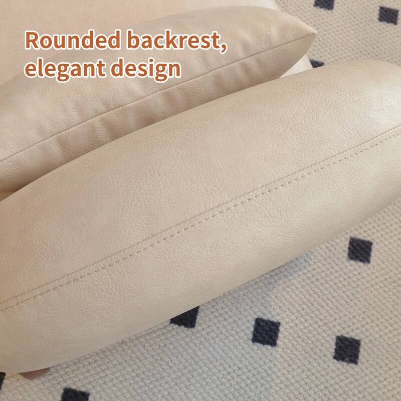 Accent Chair with Solid Wood Legs