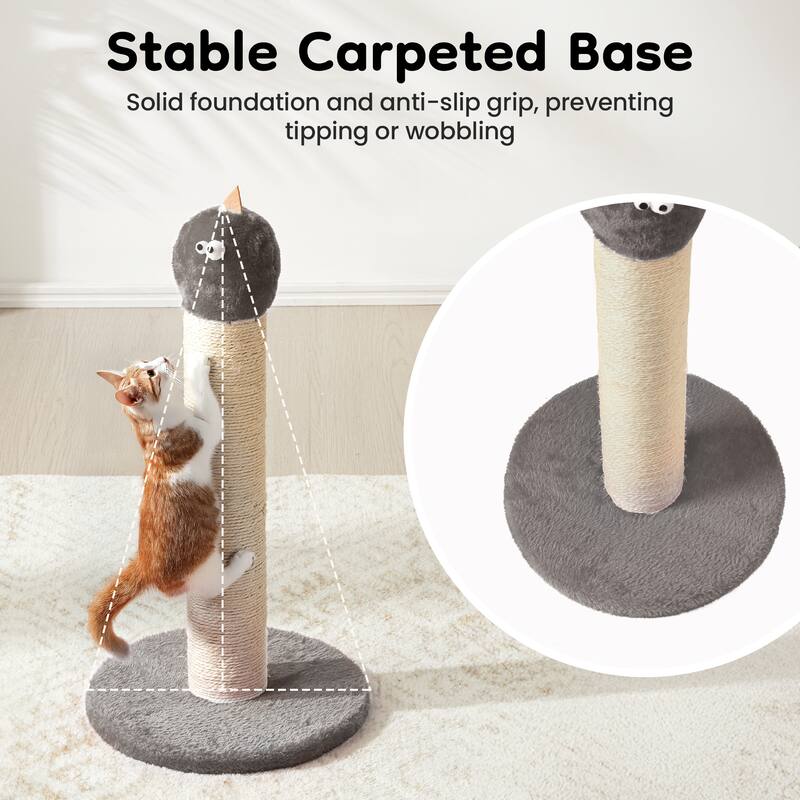 22" Monster-Shaped Cat Scratching Post