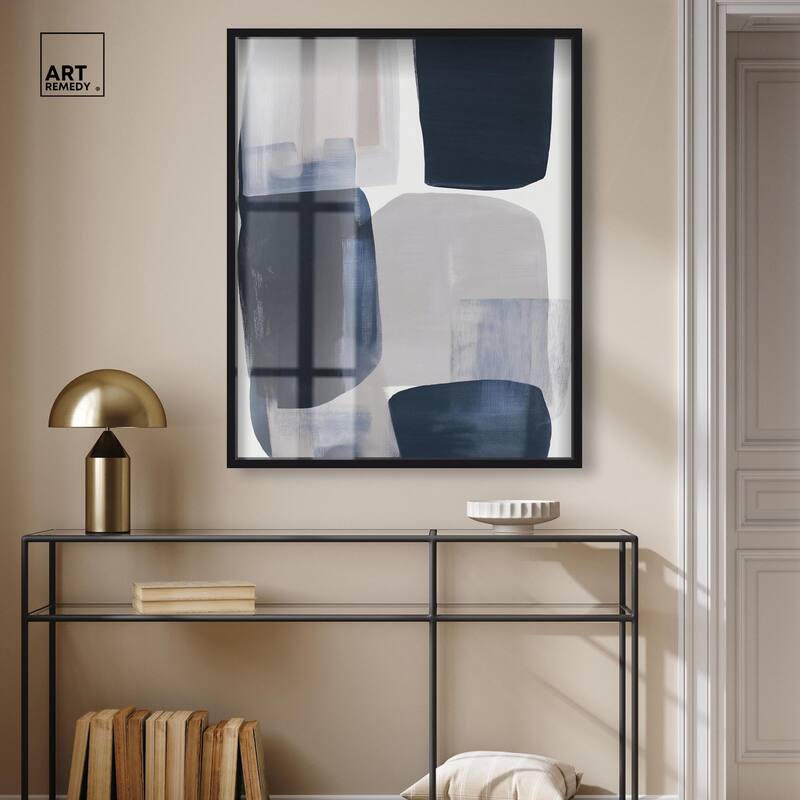 Oceanic Forms II Shadowbox by Art Remedy