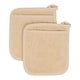 preview thumbnail 8 of 32, RITZ Cotton Terry Pocket Mitts (Set of 2) Latte