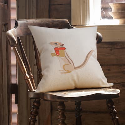 Farmhouse animals throw pillow - set of 2