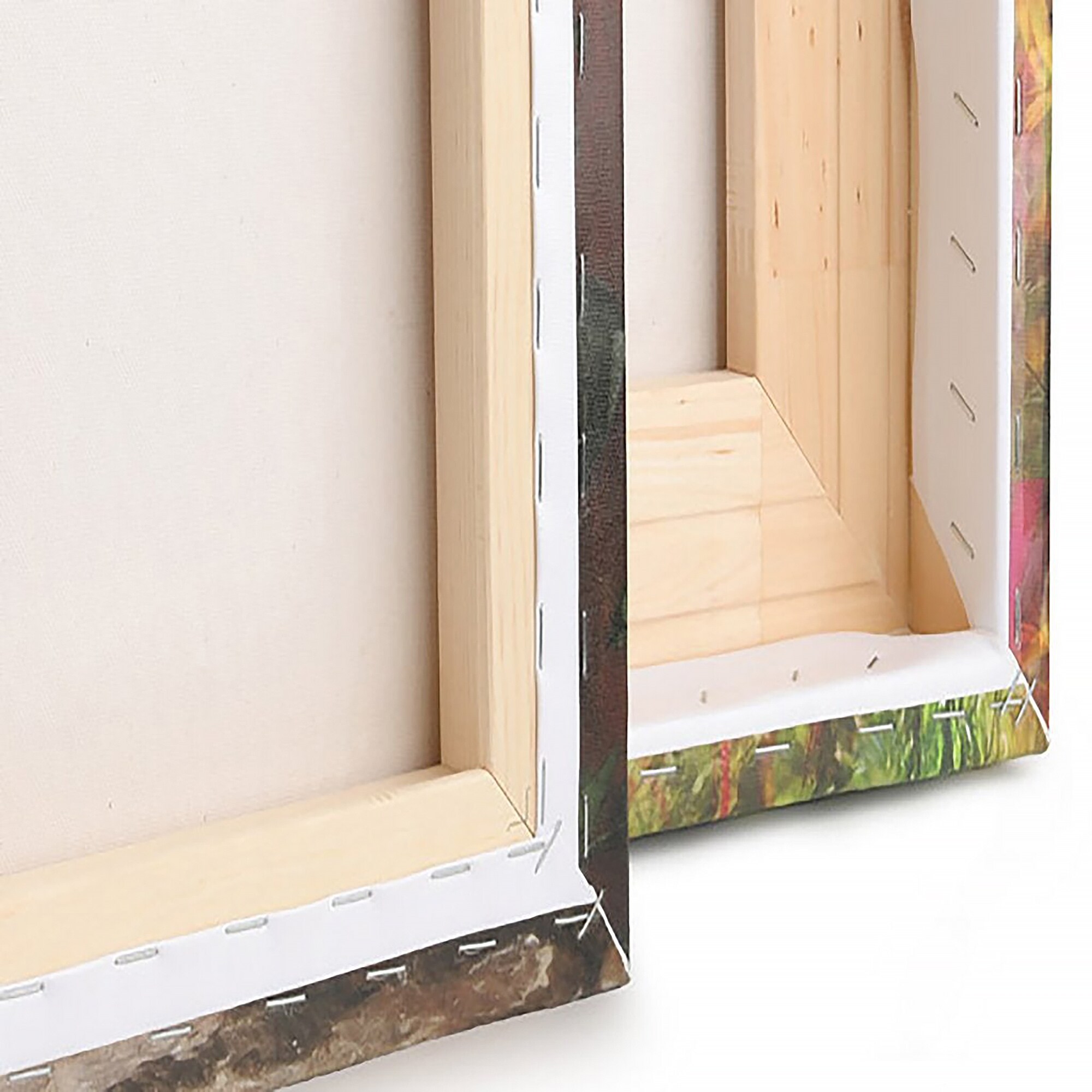 Designart Abstract Dark Green Organic Modern Artwork for Contemporary Spaces-image