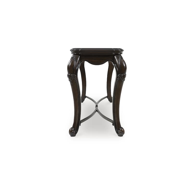 Signature Design by Ashley Maylee Dark Brown Sofa Table - 51" W x 20" D x 30" H