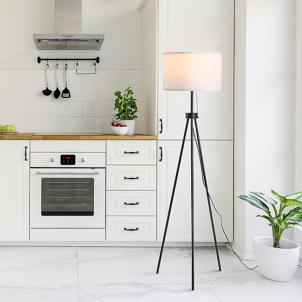 Mainstays tripod floor lamp clearance