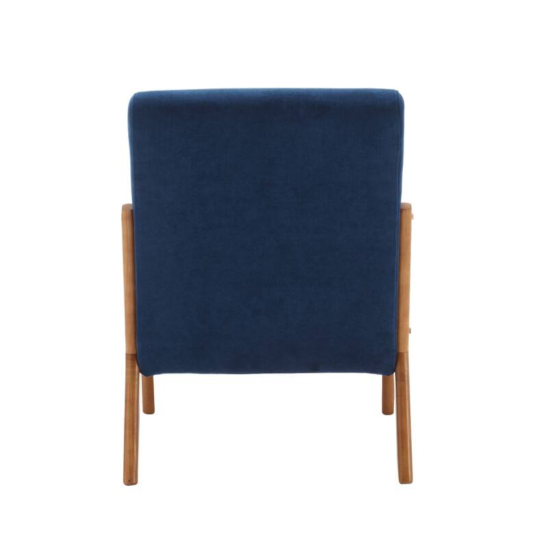 Modern Accent Chair Solid Wood Padding Lounge Armchairs - 23.23" * 29.53" * 30.71"