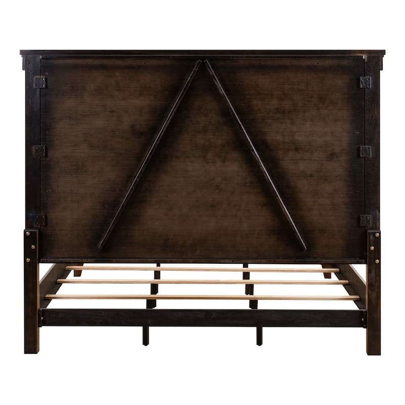 Liberty Furniture Carolina Park Oak Panel Bed - King, Queen