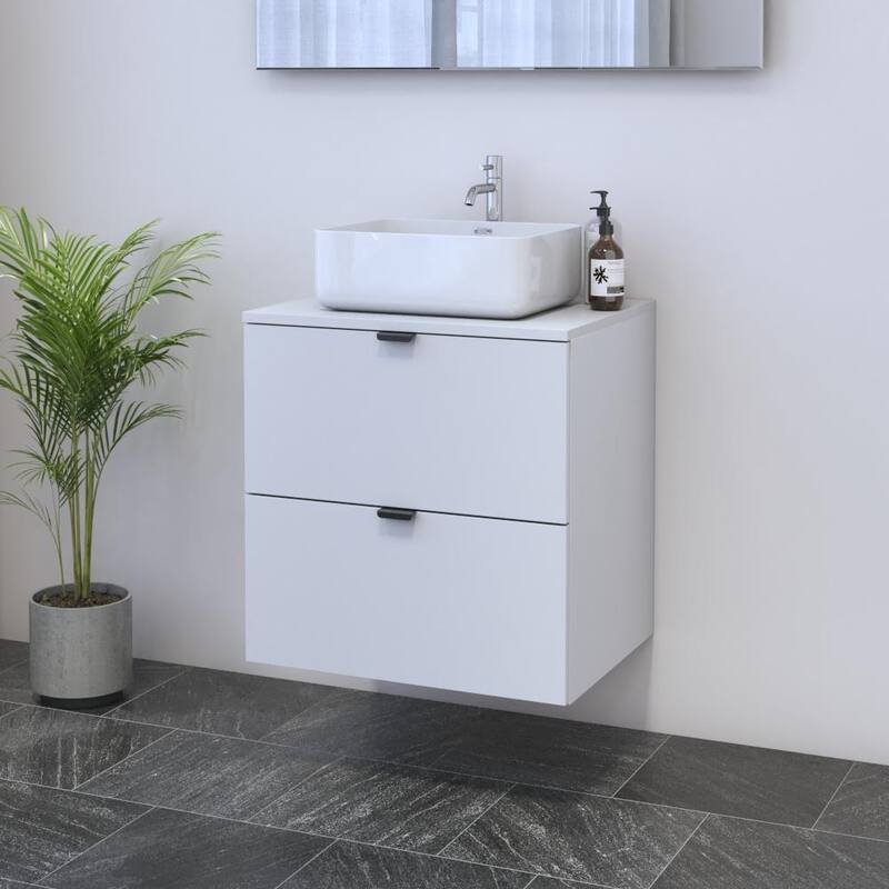 Ines 2S 60 Floating Bathroom Vanity (24" Width)
