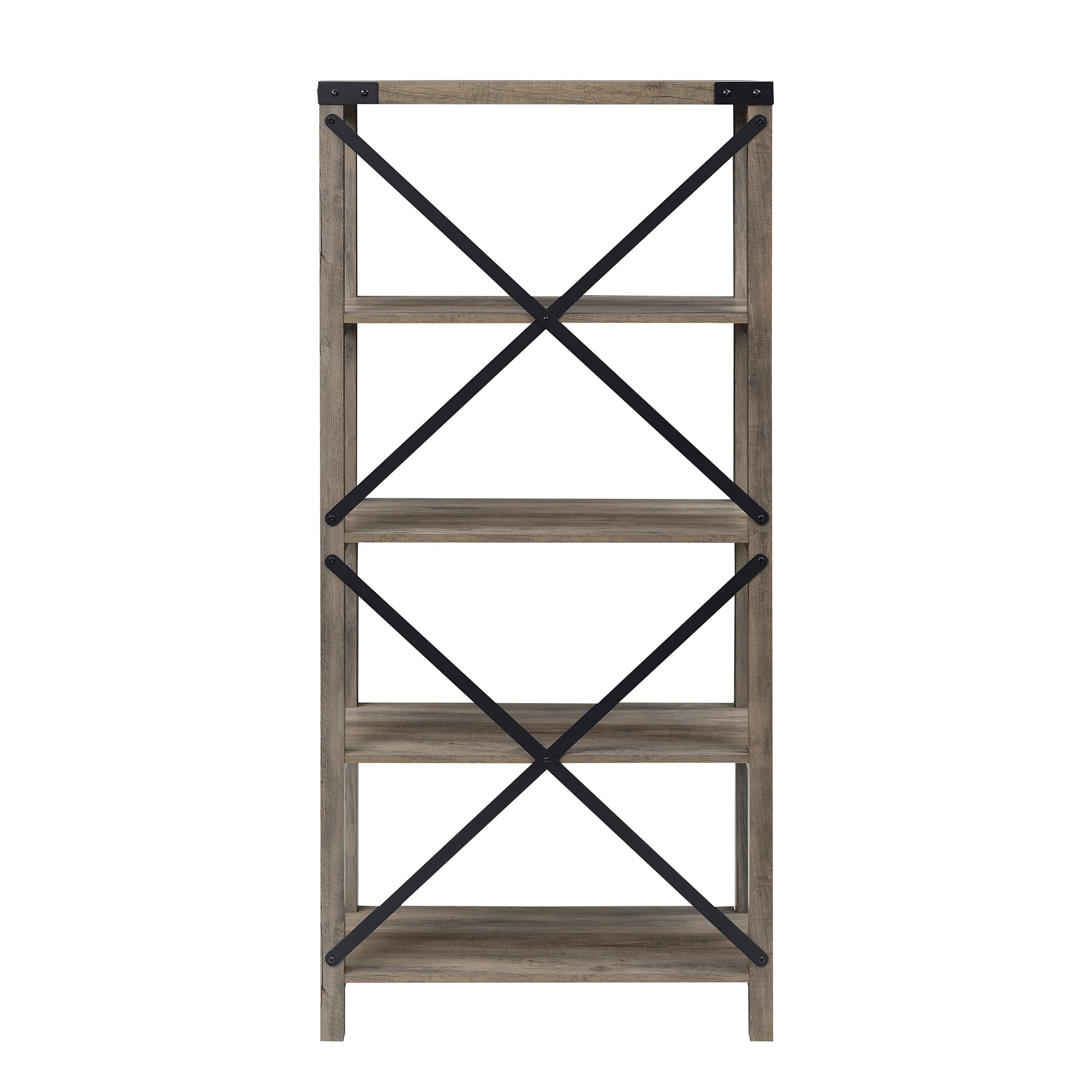 Walker Edison Designs 64-inch Open Back Bookshelf - On Sale