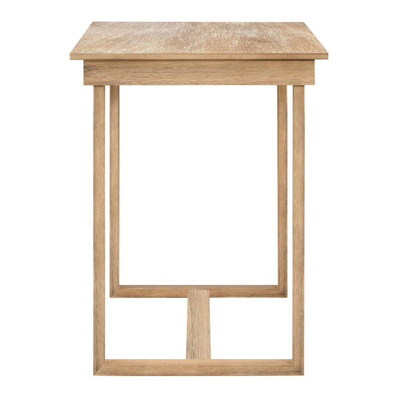 5-Piece Counter Height Wooden Dining Table Set with Rectangular Table & 4 Chairs