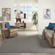 Nourison Positano Ombre Casual Modern Indoor/Outdoor Rug - 7' x 10' - Charcoal
