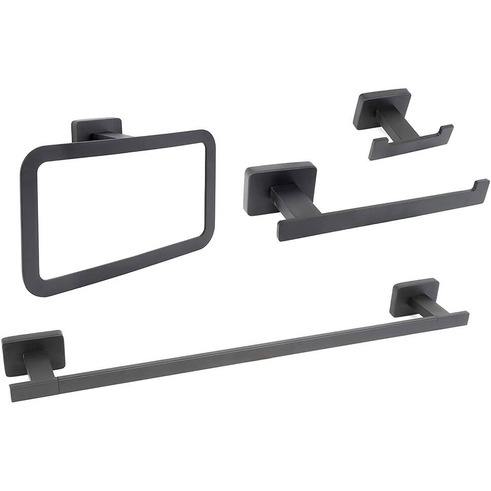 Chicago 18 in. Towel Bar Bathroom Accessory Set