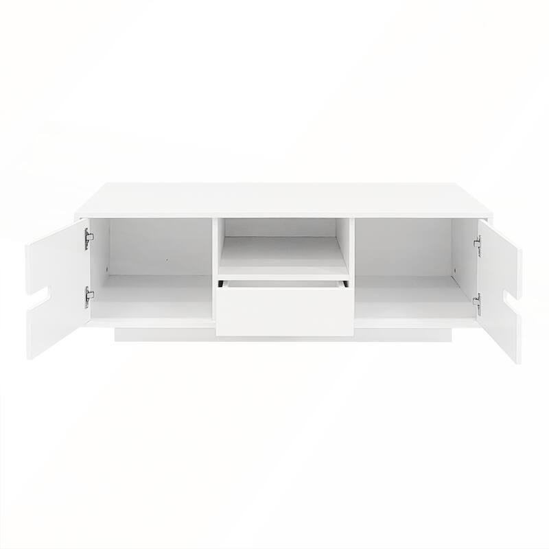 Modern High Glossy Rectangle Coffee Table